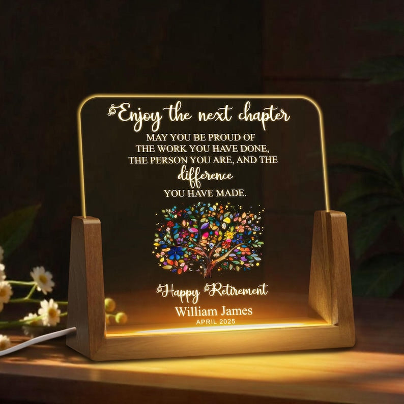 Retirement Gift 2025, Personalized Retirement Gift for Coworker, Custom Retirement Gift For Boss Co Worker,Officially Retired Gift For Her