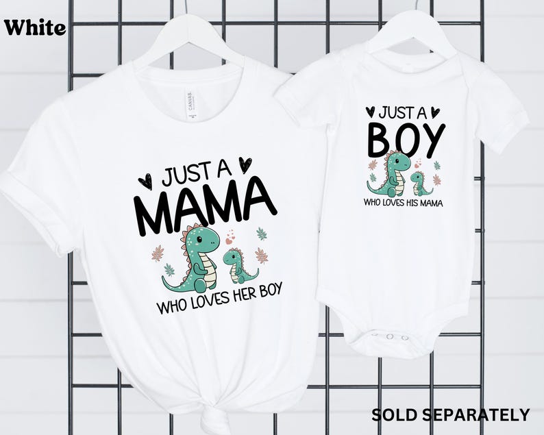 Mommy and me Matching First Mother's Day Shirts, Mother and Son Shirts, Mama and baby Boy Shirts, 1st Mother's Day Gift, Gift For New Mom