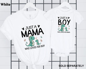 Mommy and me Matching First Mother's Day Shirts, Mother and Son Shirts, Mama and baby Boy Shirts, 1st Mother's Day Gift, Gift For New Mom