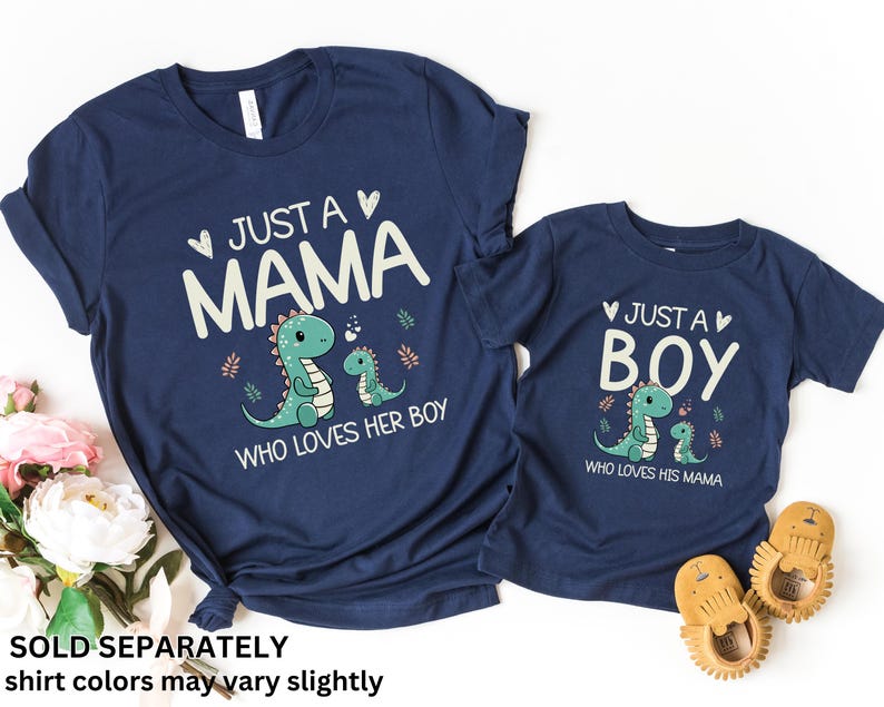 Mommy and me Matching First Mother's Day Shirts, Mother and Son Shirts, Mama and baby Boy Shirts, 1st Mother's Day Gift, Gift For New Mom