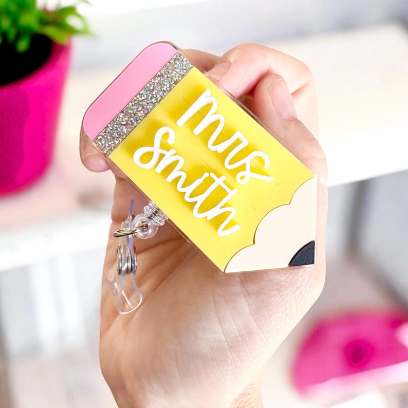 Teacher Badge Reel | Personalized Teacher Badge Reel | Teacher Appreciation Badge Reel | Teacher Appreciation | Teacher Gift