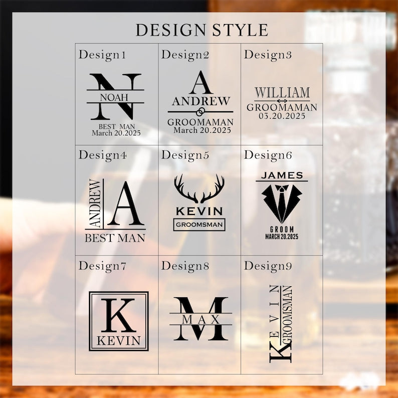 Personalized Groomsmen Gifts, Beer Glass Cup, Best Man Gift, Dad Gifts, Boyfriend Gift, Wedding Gift for Groomsman, Bachelor Party Gifts