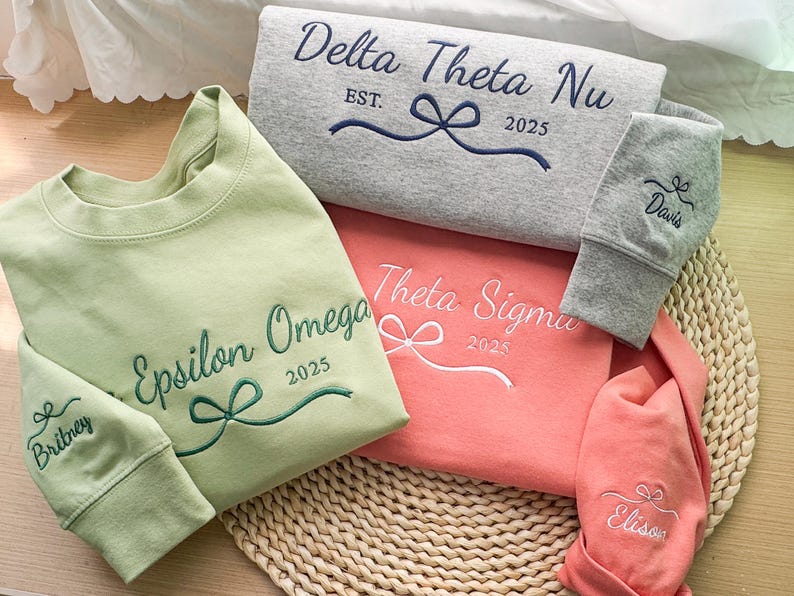 Custom Embroidered Girl's Trip 2025 Sweatshirt, Coquette Bow Shirt, Coquette Sorority Hoodie, Besties Gifts For Her, Gift For Girl il_794xN.6780864377_5v09.jpg