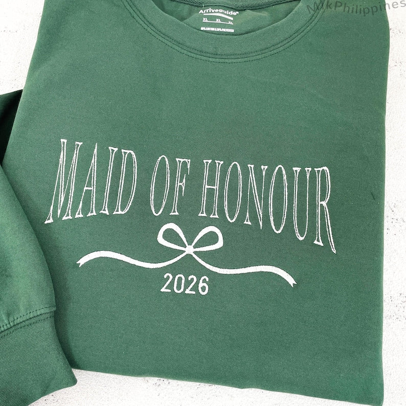 Custom Bride/Maid of Honor/Bridesmaid Embroidered Sweatshirt, Bridal Party Merch,Bridal Shower Favors, Bachelorette Party Gift, Wedding Gift il_794xN.6783160025_rxcg.jpg