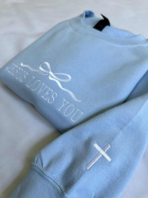 Jesus Loves You Embroidered Sweatshirt: Christian Apparel il_794xN.6794248262_3k0l.jpg