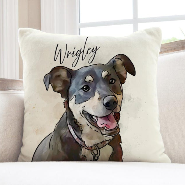 Personalized Pet Memorial Gift, Dog Memorial Pillow, Custom Loss of Pet Sympathy Gift with Pets photo, Pet Loss Gift for Dog Cat Lover