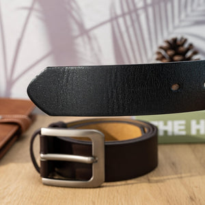 Funny Gift for Men, Custom Leather Belt for Dad, Handmade Belt Gift for Husband, Boyfriend, Anniversary Gift, Fathers Day Gift, Men's Belt