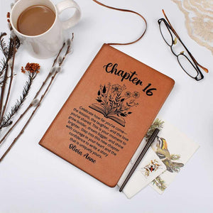 Personalized 16th Birthday Gifts for Her Custom Name Journal Chapter 16 Notebook Turning Sixteen Friend Daughter Granddaughter Sister Bday