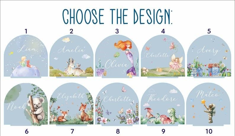 Custom Night Light for Baby Girl, Toddler Bedside Night Light, Custom Name Lamp, Floral Night Light for Nursery Decor, New Baby Gift