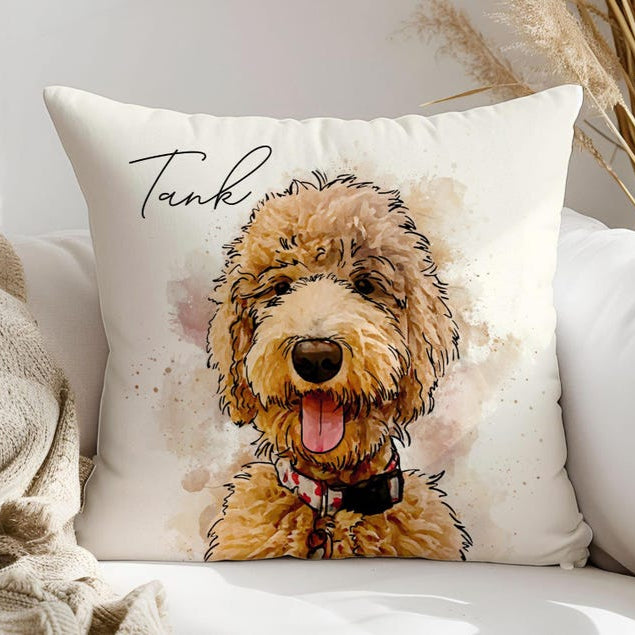Personalized Pet Memorial Gift, Dog Memorial Pillow, Custom Loss of Pet Sympathy Gift with Pets photo, Pet Loss Gift for Dog Cat Lover