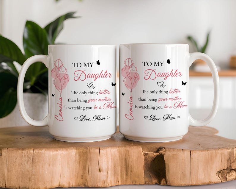 Mother Daughter Gift, To My Daughter Coffee Mug, The Only Thing Better Than Being Your Mother, Mothers Day Gift for Daughter, New Mom Gift