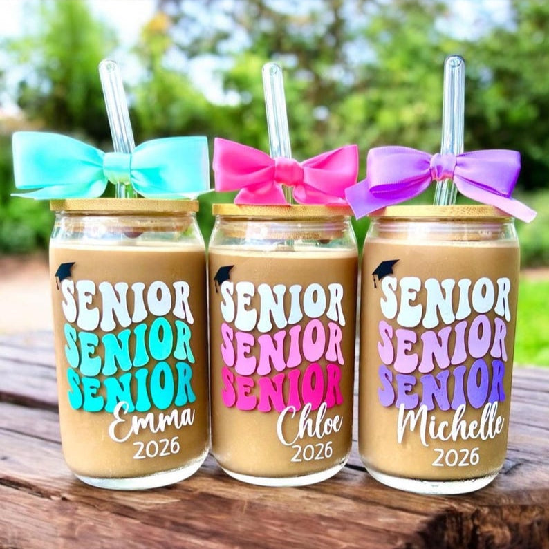 Senior 2026 Tumbler, Graduation Tumblers, 2026 Senior, Class of 2026, Back to School Gift for Senior, Senior Night Gifts