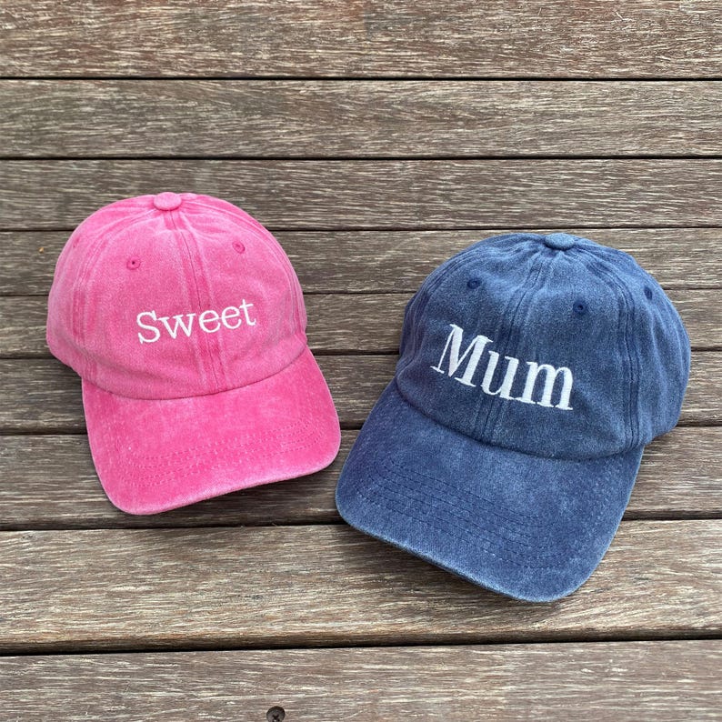 Custom Embroidered Family Matching Cap, Mum Dad Hats, Custom Dad Caps, Daddy Mini Hat, Big Bro Hat, Personalised Pregnancy Announcement Gift il_794xN.6816534994_pw0h.jpg