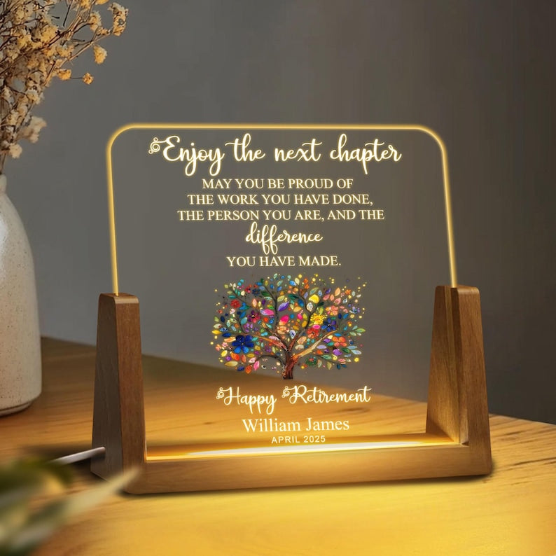Retirement Gift 2025, Personalized Retirement Gift for Coworker, Custom Retirement Gift For Boss Co Worker,Officially Retired Gift For Her