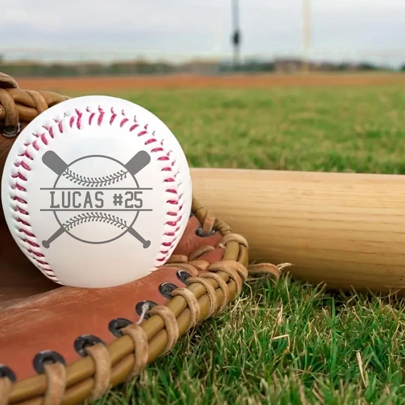 Personalized Baseballs, Custom Baseball, Team Balls, League Balls, Baseball for Dad, Baseball Season Gift, Gift for Baseball Lovers