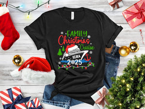Personalized Christmas Cruise 2025 Shirt, Custom Christmas Cruise Shirt, Family Christmas Cruise Shirt, Christmas Family Vacation Shirt
