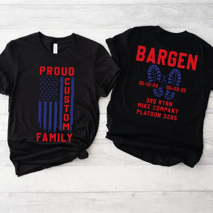 Bootcamp Graduation Shirt: Custom Military Pride Tee Gift Military Graduation Shirts, Graduation Day Tee, Personalized Military Gifts