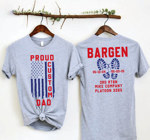 Bootcamp Graduation Shirt: Custom Military Pride Tee Gift Military Graduation Shirts, Graduation Day Tee, Personalized Military Gifts