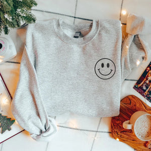 Embroidered Happy Face Comfort Colors Shirt, Custom Happy Face Shirt, Smile Shirt, Retro Happy T-Shirt, Embroidered Shirt, Custom Shirt il_794xN.6824905823_f1gf_1da71474-e6a7-44fb-a87f-8084c6f8e6db.jpg