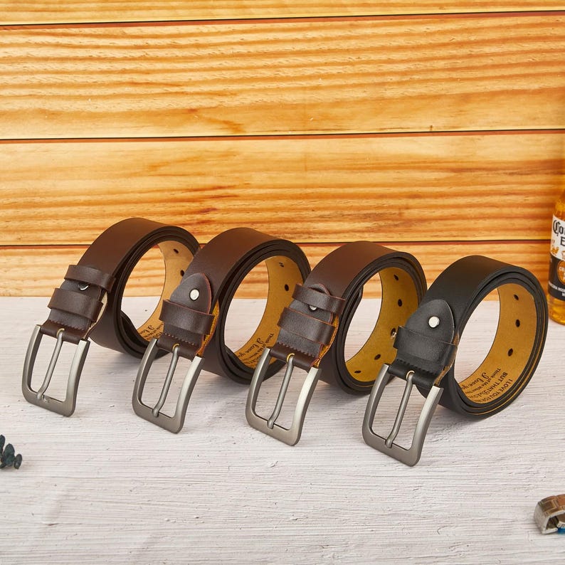 Personalized Leather Belt Anniversary Handmade Belt, Custom Leather Belt for Daddy, Father s Day Gift for Boyfriend, Unique Gift for Husband