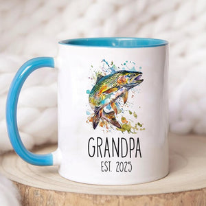 Personalized Grandparents Mug Set: Pregnancy Announcement Gift