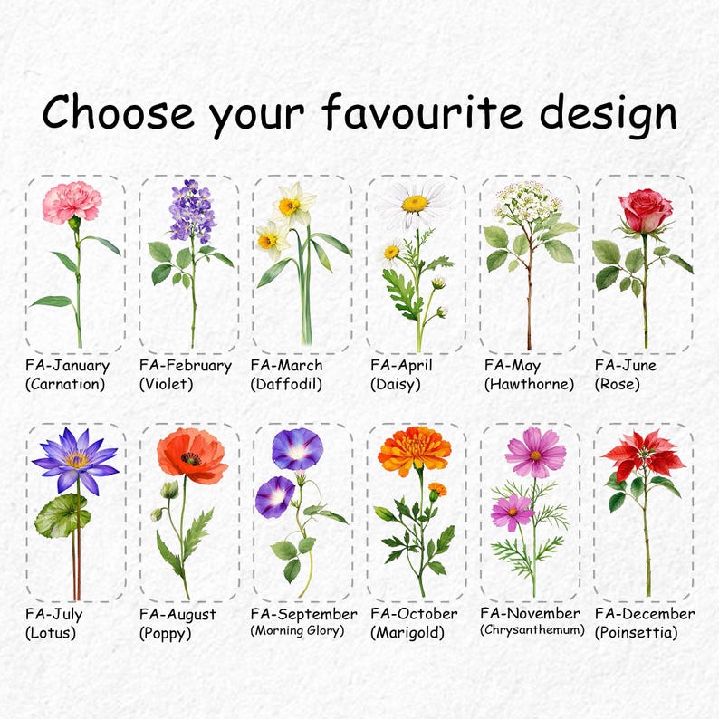 Personalized Birth Flower Tumblers | Gifts for Her | Custom Glass Coffee Cup | Unique Customizable Gifts for Any Occasion