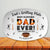 Personalized Dad Grilling Plate, Custom BBQ Platter, Fathers Day Gift, Grill Plate Gift From Kids, Papa Gift, Daddy 2025, Grandpa Plate
