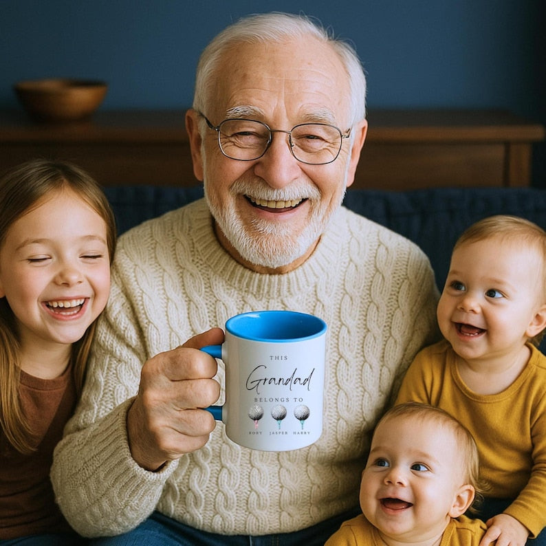 Personalised Mugs, Fathers Day Gifts, Gifts For Dad, Golf Gifts, Gifts For Him, Football Gifts, Grandad Gifts, Fishing Gifts, Coffee Mugs