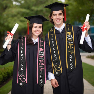 Customized Nursing Stole, Nursing Graduation Stole, RN Stole Nursing Stole Graduation 2025, Nursing Graduation, Nursing Stole Graduate 2026