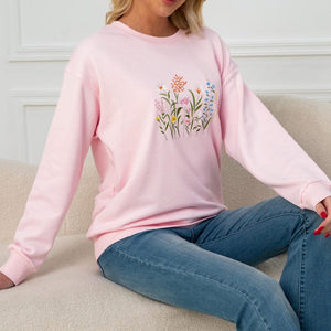 Wildflower Botany Oversized Embroidered Sweatshirt | Floral Embroidered Sweatshirt | Sweater | Crew Neck Sweatshirt il_794xN.6834290861_rcj3.jpg