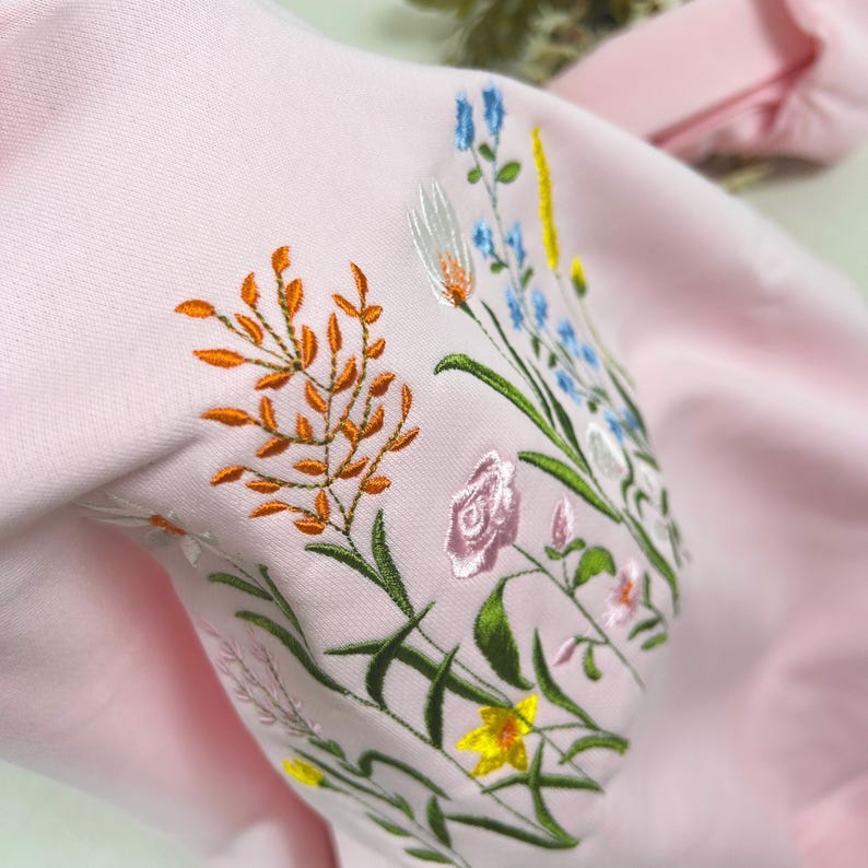 Wildflower Botany Oversized Embroidered Sweatshirt | Floral Embroidered Sweatshirt | Sweater | Crew Neck Sweatshirt il_794xN.6834307279_571a.jpg