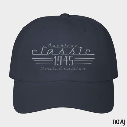 80th Birthday Gift for Men,Limited Edition 80th Birthday Hat, Born in 1945 Car Lover Hat,Grandpa 80th Birthday Gift,Dad 80th Birthday Gift