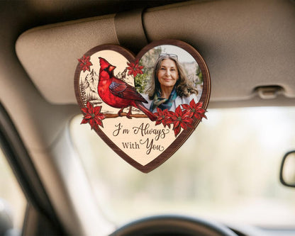 Personalized Memorial Photo Car Visor Clip,Sympathy Gift for Loss of Dad,Memorial Gift,Sun Visor Picture Clip,Remembrance,Grief Gift for Him