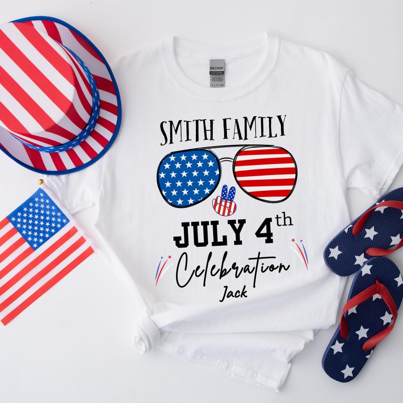 Personalized 4th Of July Family Celebration 2025 Shirt, Nev Custom Name 4th Of July Shirt, 4th Of July Squad Shirt, Memorial Fredoom Tee