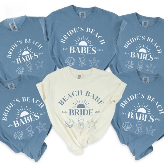 Coastal Bachelorette Party Shirt Beach Babe Bride Shirt Beach Bachelorette Party Tee Perfect for Bachelorette Party Wedding Top Bride Gift