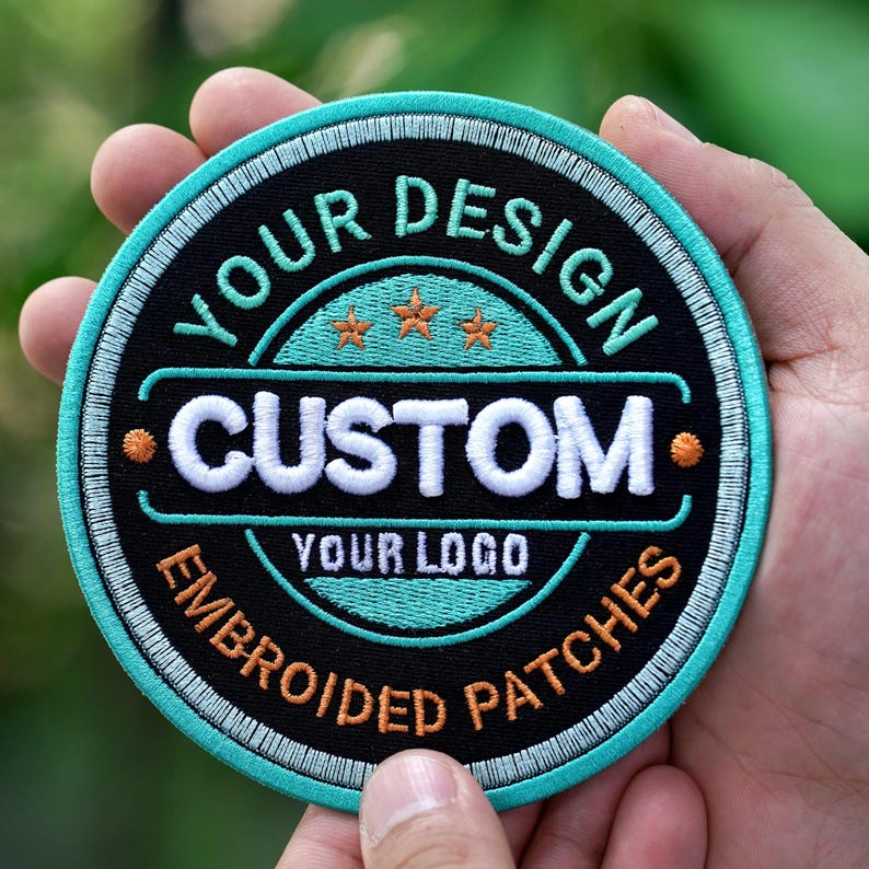 Custom Embroidered Logo Patch, Personalized Logo Patches, Sew On/Iron On Patch Applique for Clothes Backpacks, Custom Iron on Logo Patch il_794xN.6840565168_eu2b.jpg
