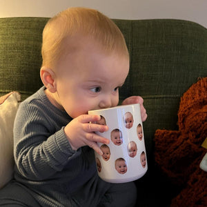 Custom coffee mug, custom photo mug, personalized cup, personalized baby mug,Custom baby face mug,Grandma gift, Grandpa gift,photo mug gift