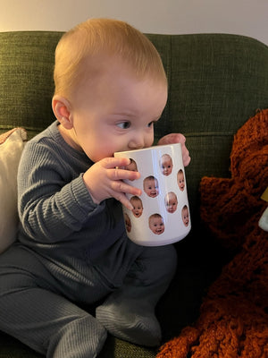 Custom photo coffee mug, Personalized cup with photo, Custom picture mug for Dad/ Grandpa, Custom mug