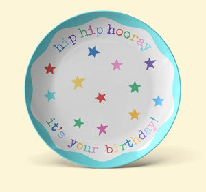 Happy Birthday Plate For Child celebration family birthday cake plate Keepsake Gift For Kid Birthday Present food safe plate for birthday