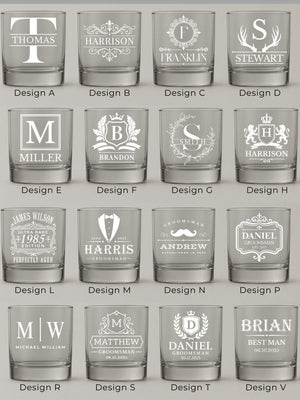 groomsmen wedding whiskey glasses, groomsmen gifts whiskey glass, best man gift, custom engraved glassware, wedding gift