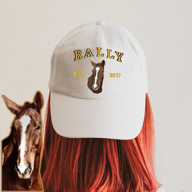 Custom Dog Baseball Trucker Cap Birthday Gift For Her Custom Embroidered Dog Hat Custom Cat Hat Personalized Vintage Baseball Dog Mom Hat