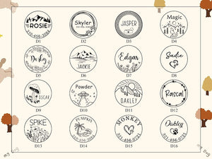 Stainless Steel Dog Tag, Pet Dog Tag, Dog ID Tag, Personalized Pet Dog Tag, Puppy Tag, Dog ID Tag, Dog Tag for Dogs
