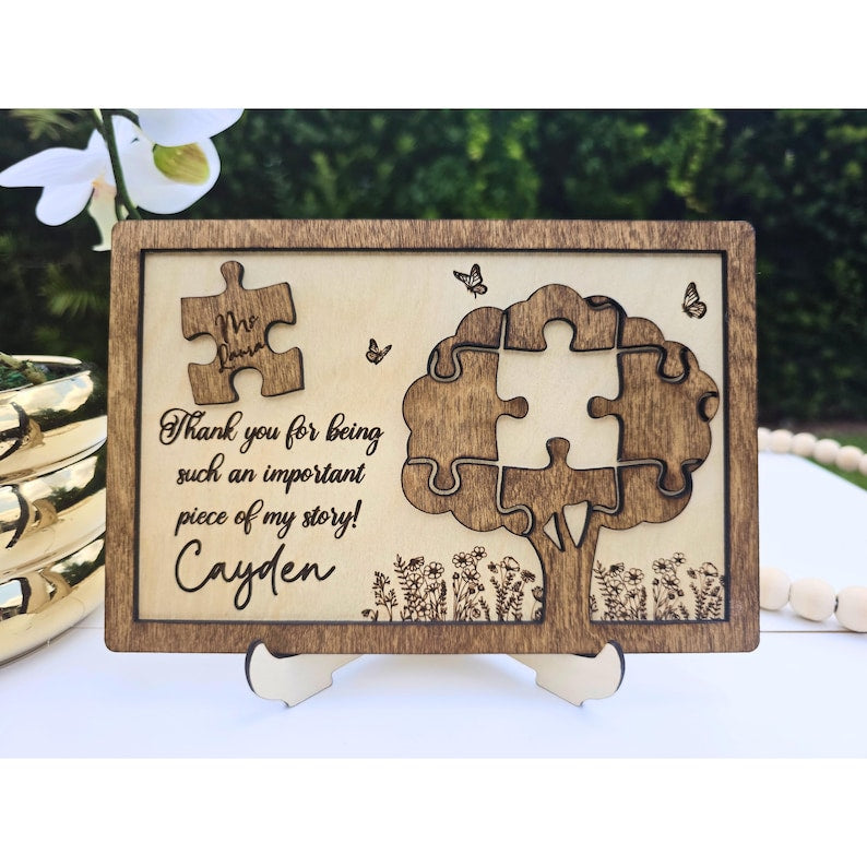 Teacher Gift, Teacher Appreciation Gift, Personalized Teacher Gift, End of Year, Teacher present, Daycare, Preschool, Thank you, Ideas