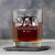 Personalized Father's Day Whiskey Glass, Custom Dad Photo Gift, To The World You Are One Person But To Me You Are The World, Grandpa Gift