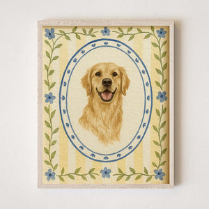 Mini Custom Watercolor Pet Portrait,Dog Portraits from Photos,Dog Portraits From Photos,Pet Painting,Custom Tiny Paintings,Miniature (No Frame)