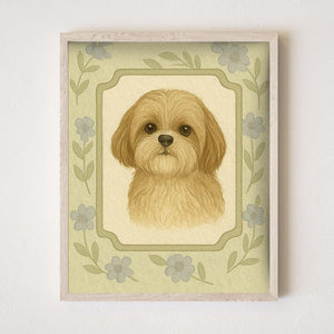 Mini Custom Watercolor Pet Portrait,Dog Portraits from Photos,Dog Portraits From Photos,Pet Painting,Custom Tiny Paintings,Miniature (No Frame)