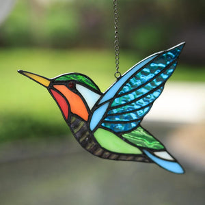Hummingbird Acrylic Window Hanging,Handmade Acrylic Bird,Acrylic Bird Suncatcher,Acrylic Art,Housewarming Gift,Fathers Day Gift,Gift For Her