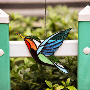 Hummingbird Acrylic Window Hanging,Handmade Acrylic Bird,Acrylic Bird Suncatcher,Acrylic Art,Housewarming Gift,Fathers Day Gift,Gift For Her