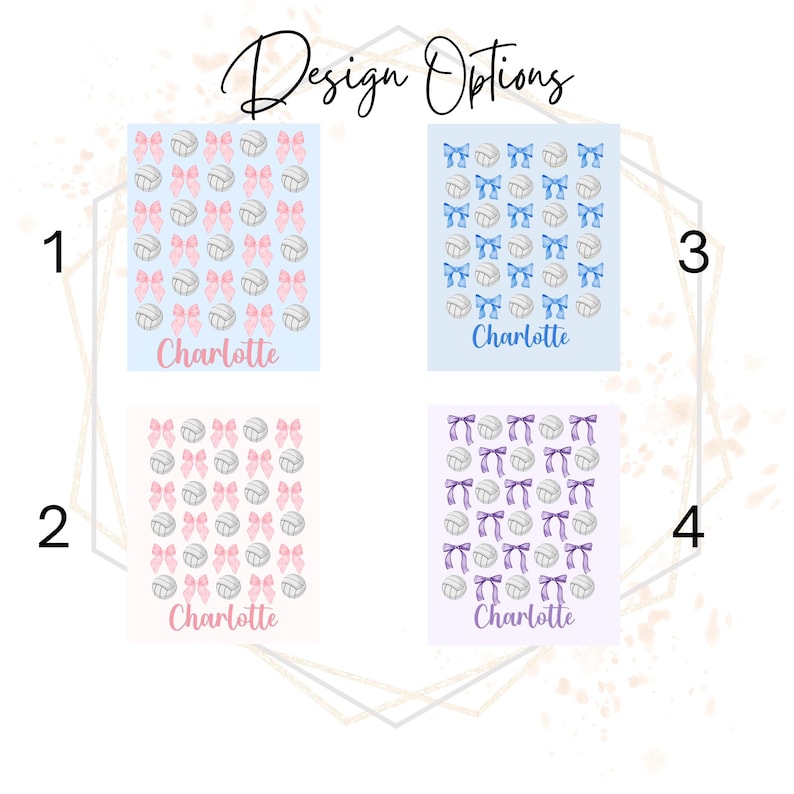 Personalized Volleyball Blanket: Team Bows Design, Custom Throw