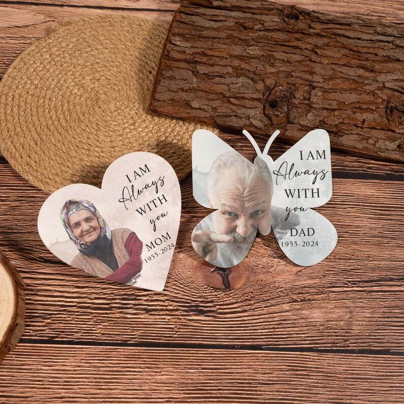 Custom Photo Car Visor Clip, Personalized Memorial Gift, Custom Memorial Sun Visor Picture Clip,Gift Car Accessories, Memorial Keepsake Gift